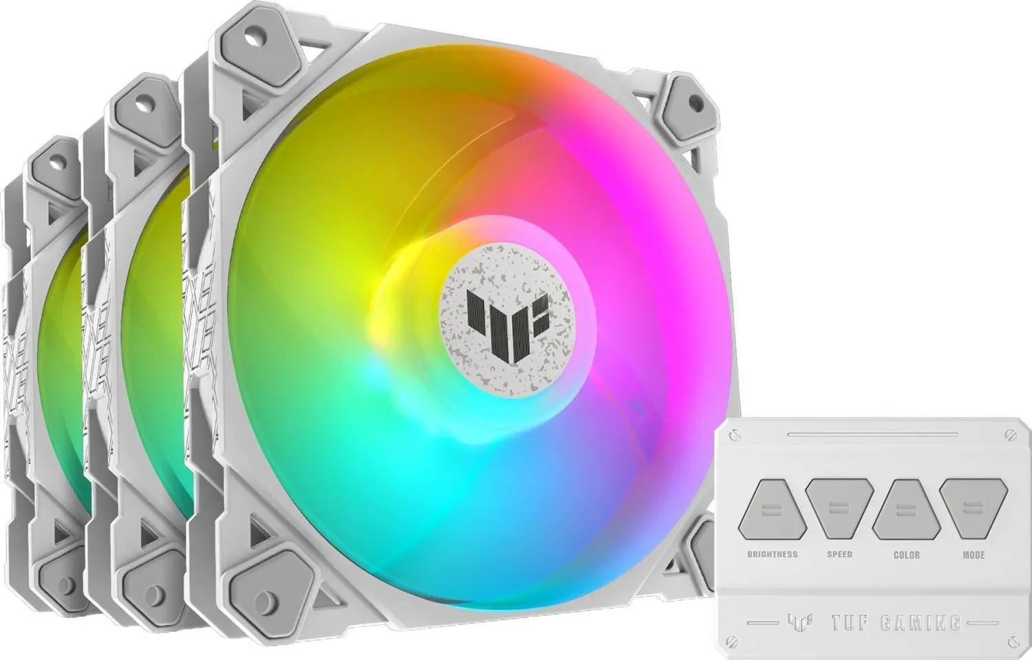 Zestaw wentylatorów ASUS TUF Gaming TF120 ARGB 120mm 3szt. Biały