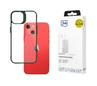 3mk Satin Armor Case+ do iPhone 13 Przezroczysty-zielony