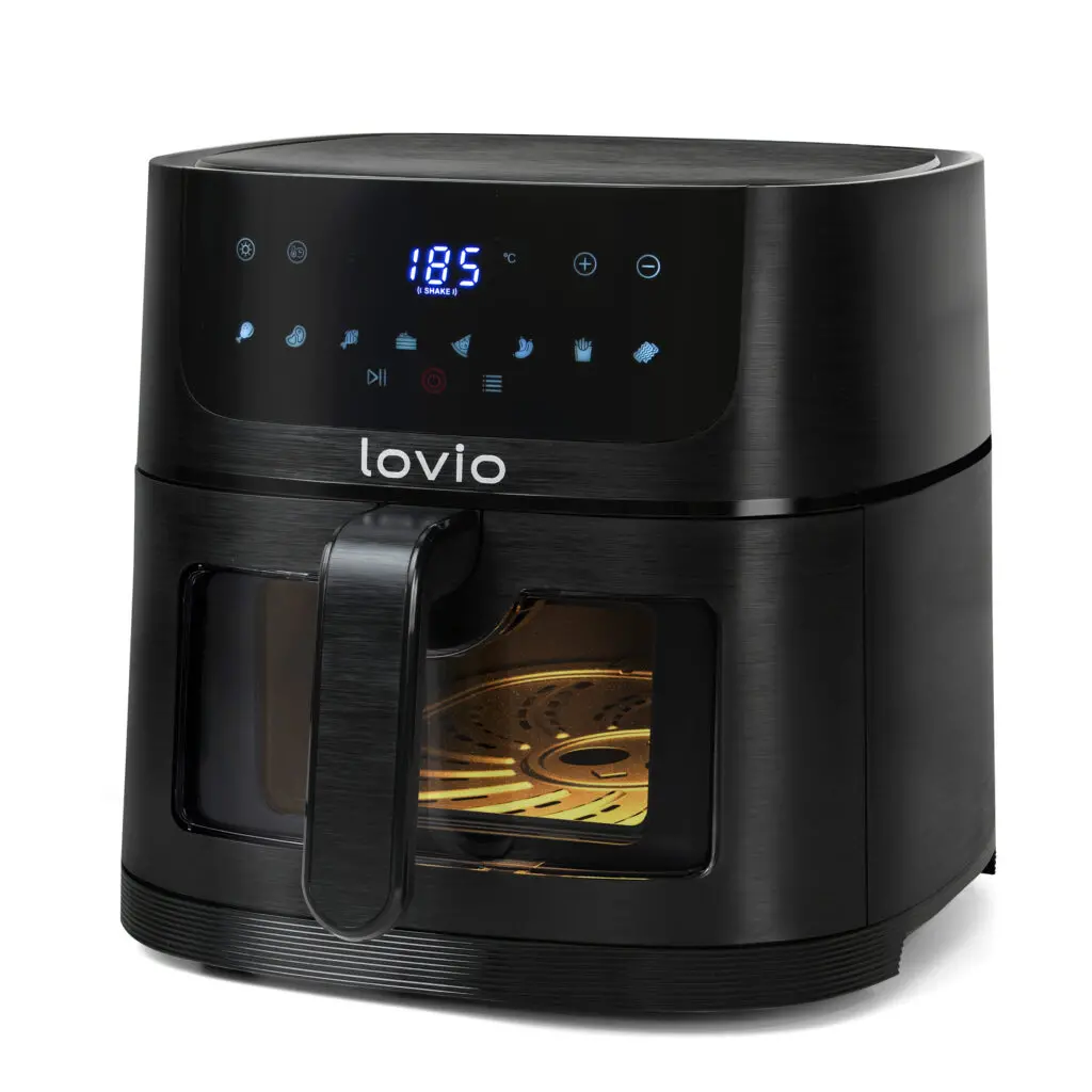Frytkownica beztłuszczowa Lovio Home LVAF002BK 1500W 6l Aplikacja mobilna