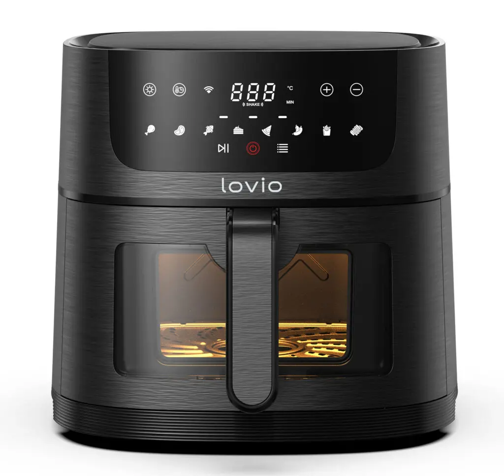 Frytkownica beztłuszczowa Lovio Home LVAF002BK 1500W 6l Aplikacja mobilna
