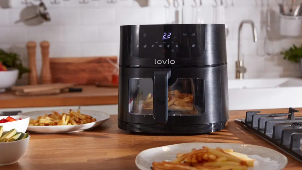 Frytkownica beztłuszczowa Lovio Home LVAF002BK 1500W 6l Aplikacja mobilna