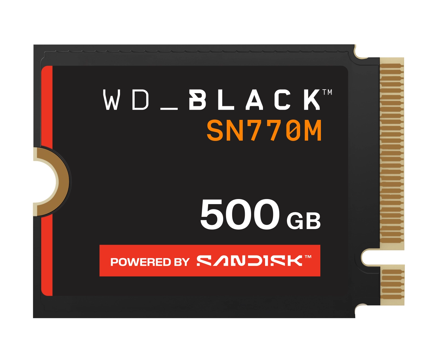 Dysk SSD WD Black SN770M 500GB PCIe Gen4 x4