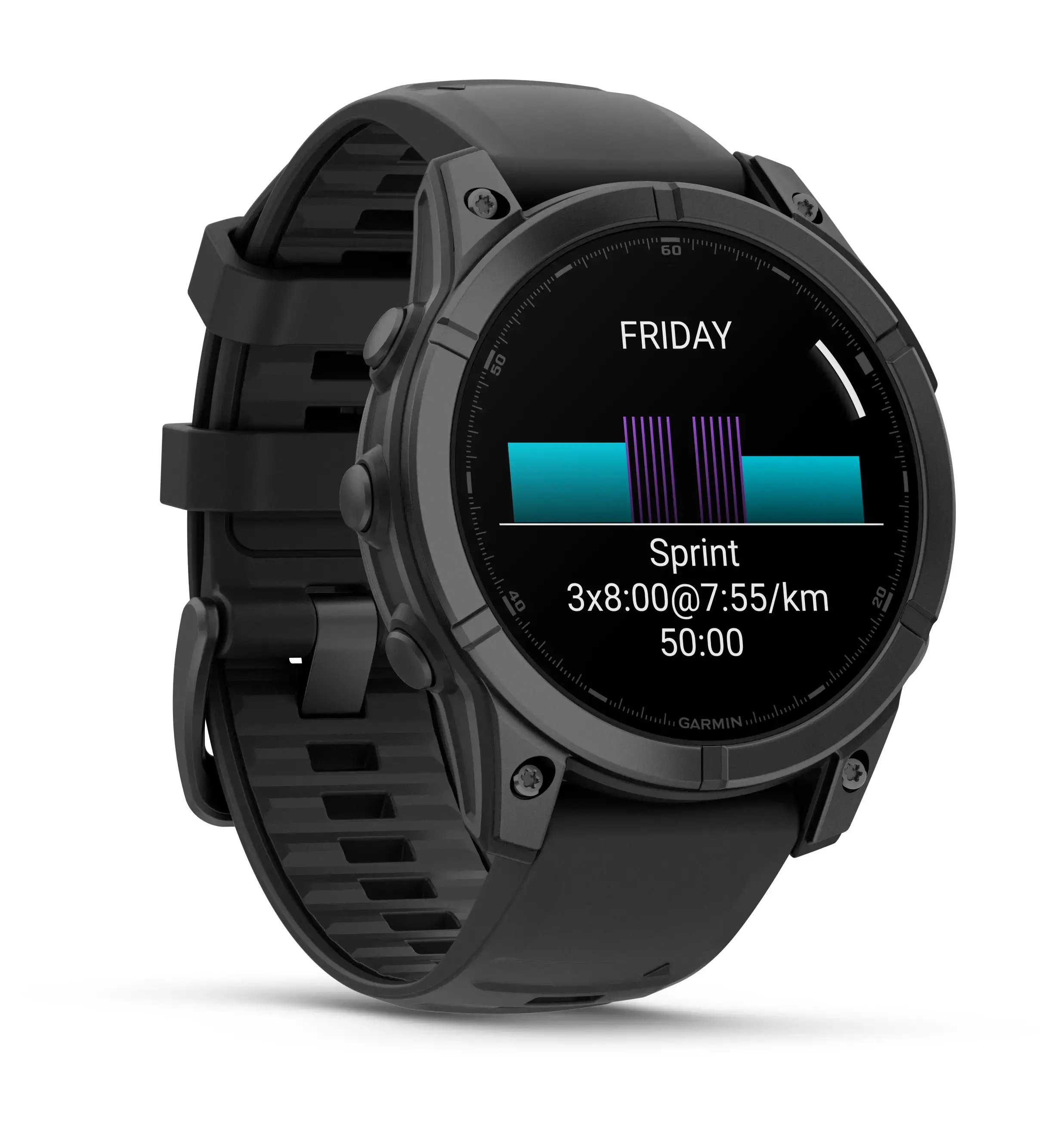 Smartwatch Garmin Fenix E 47mm GPS Czarny