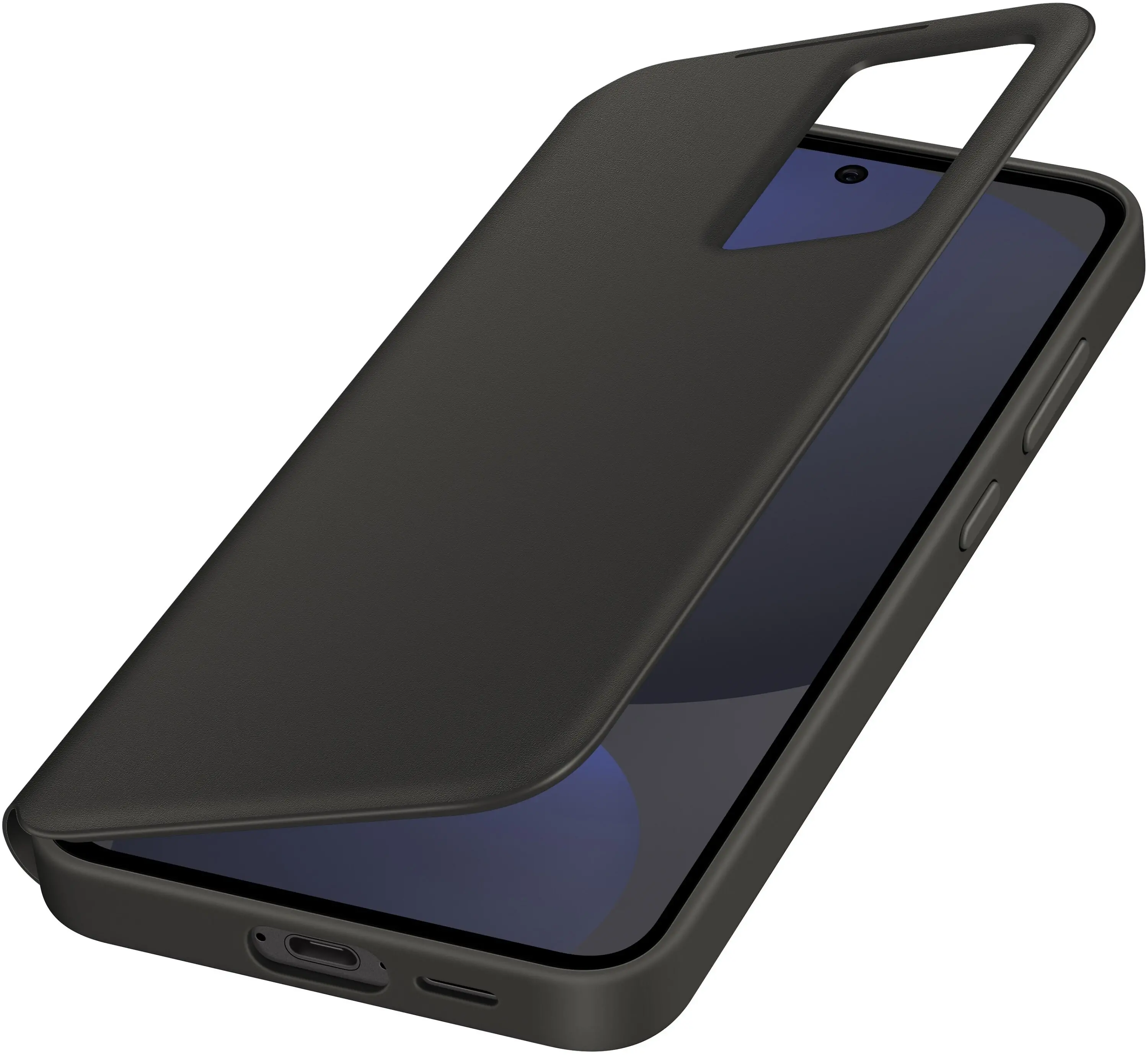 Etui Samsung Smart View Wallet do Galaxy S24 FE Czarny