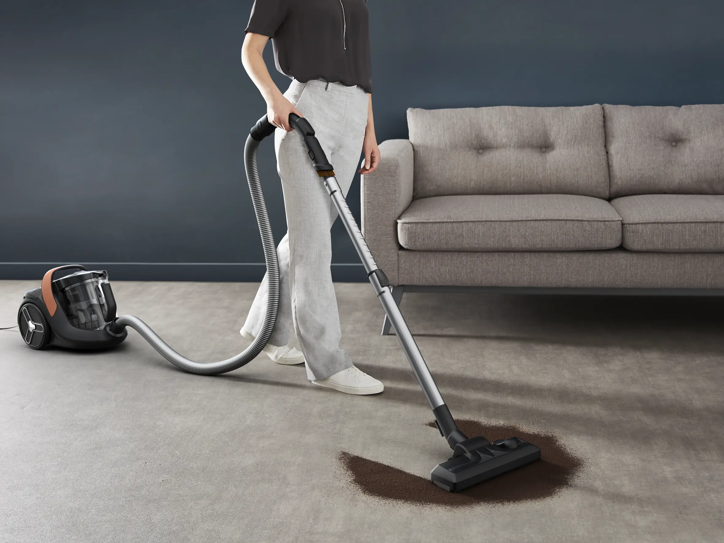 Odkurzacz Tefal X-Trem Cyclonic Max TW7B70 900W Turboszczotka Szczotka do parkietów