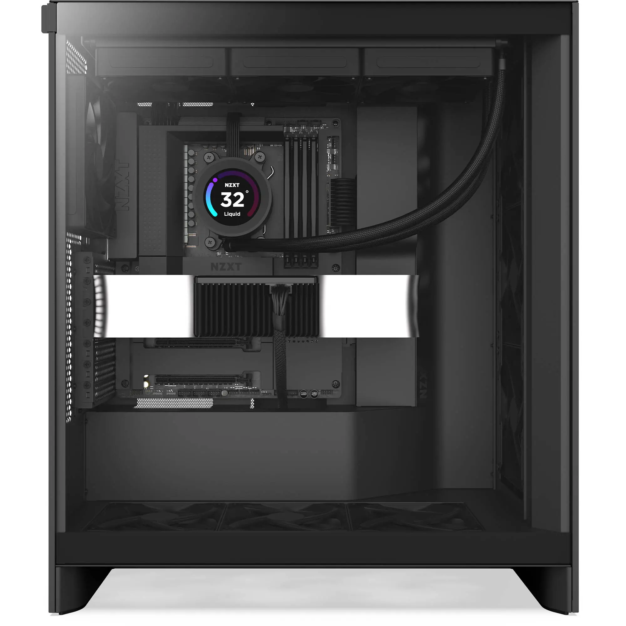 Obudowa NZXT H7 Flow 2024 okno Czarny