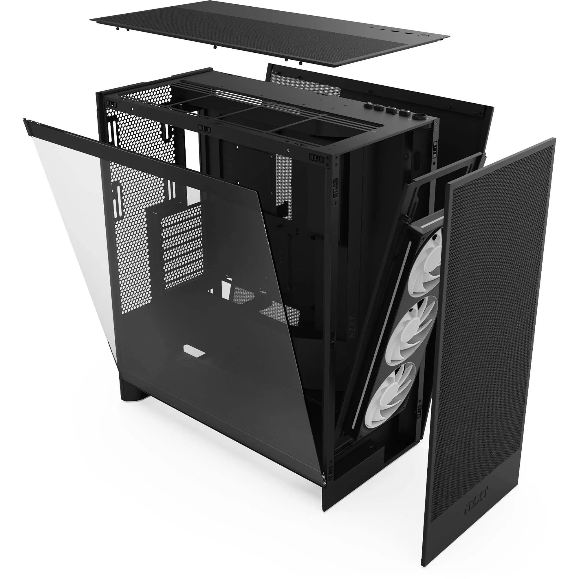 Obudowa NZXT H7 Flow 2024 okno Czarny