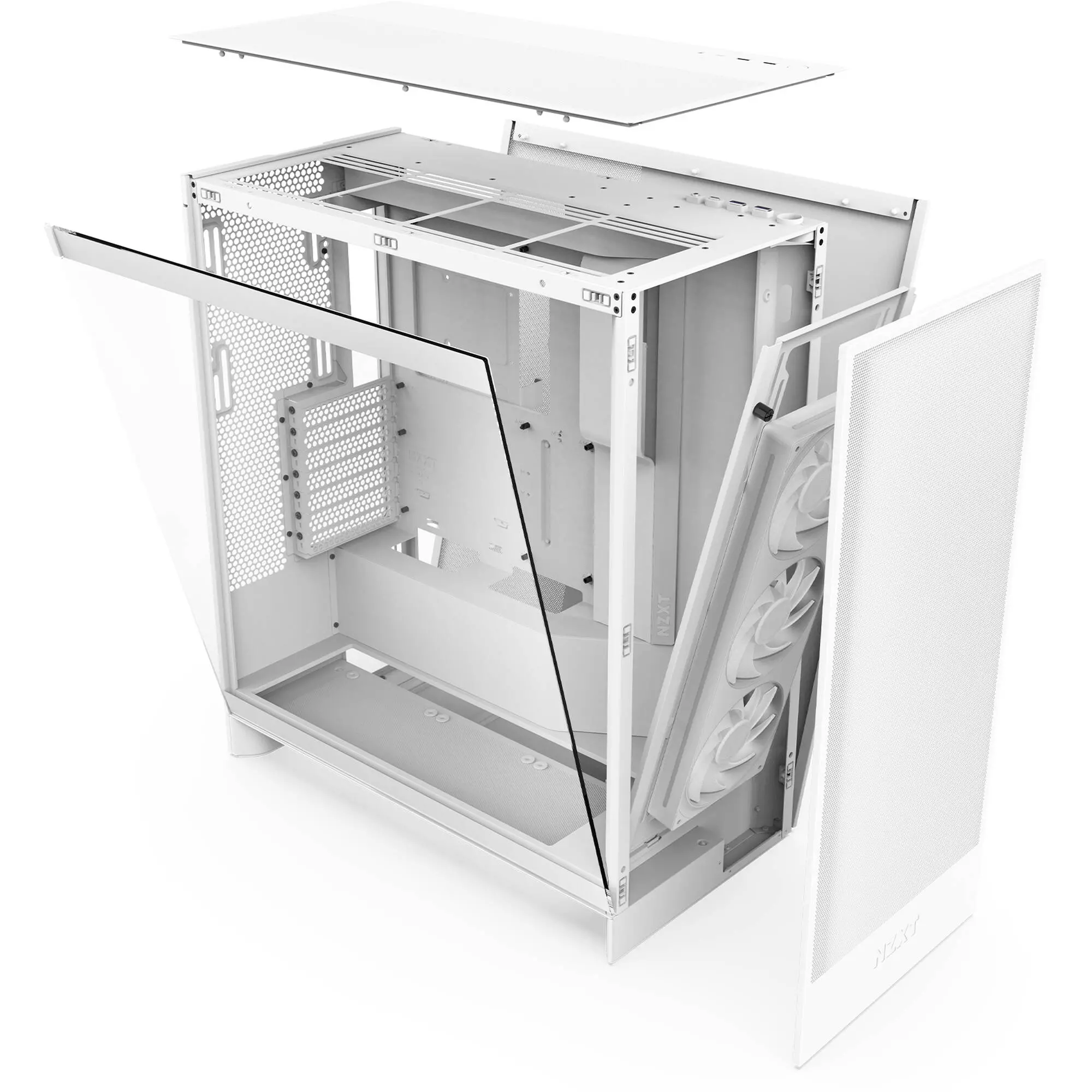 Obudowa NZXT H7 Flow 2024 okno Biały