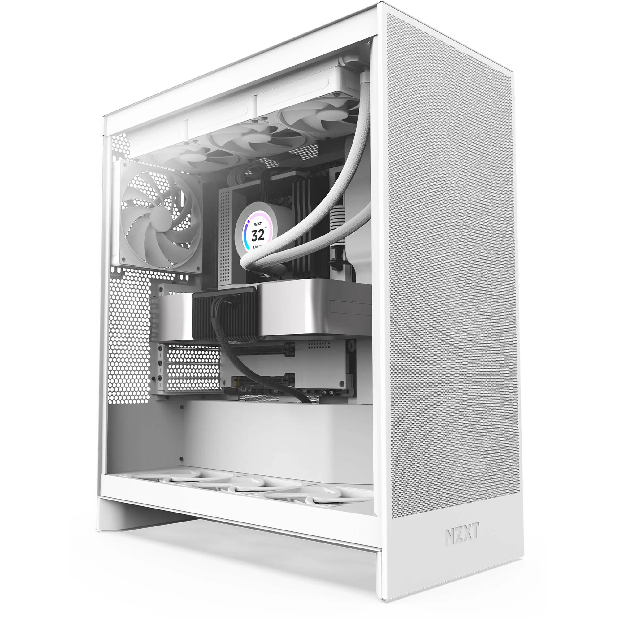 Obudowa NZXT H7 Flow 2024 okno Biały