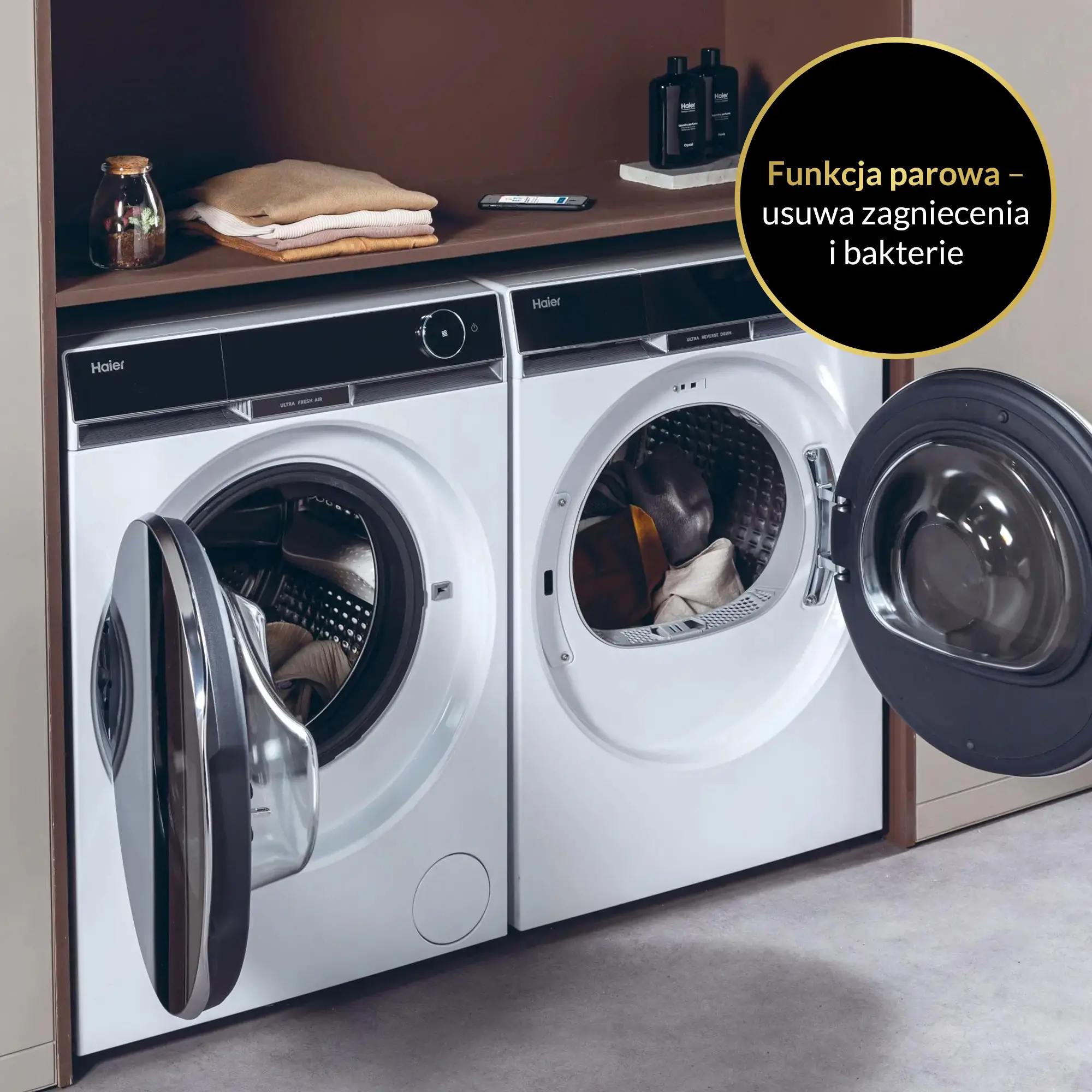Pralka Haier X Series 11 HW110-BD14397U1 11kg 1400obr/min Zdalne sterowanie