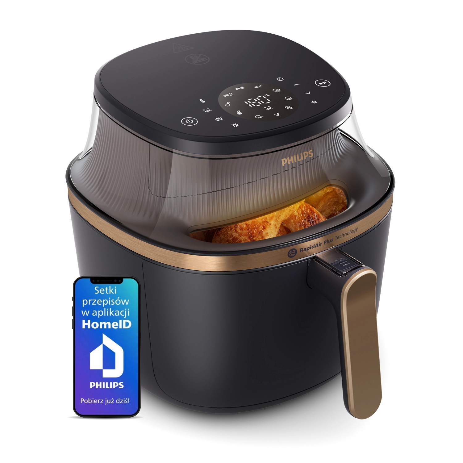 Philips Ovi NA332/00 1700W 6,2l Aplikacja mobilna