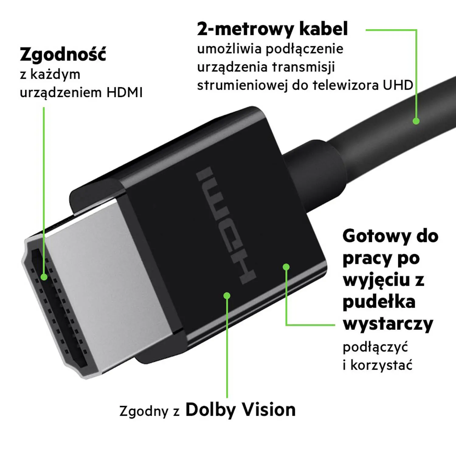 Kabel HDMI Belkin AV10175BT2MBKV2 8K Ultra High Speed HDMI 2.1 Czarny 2m
