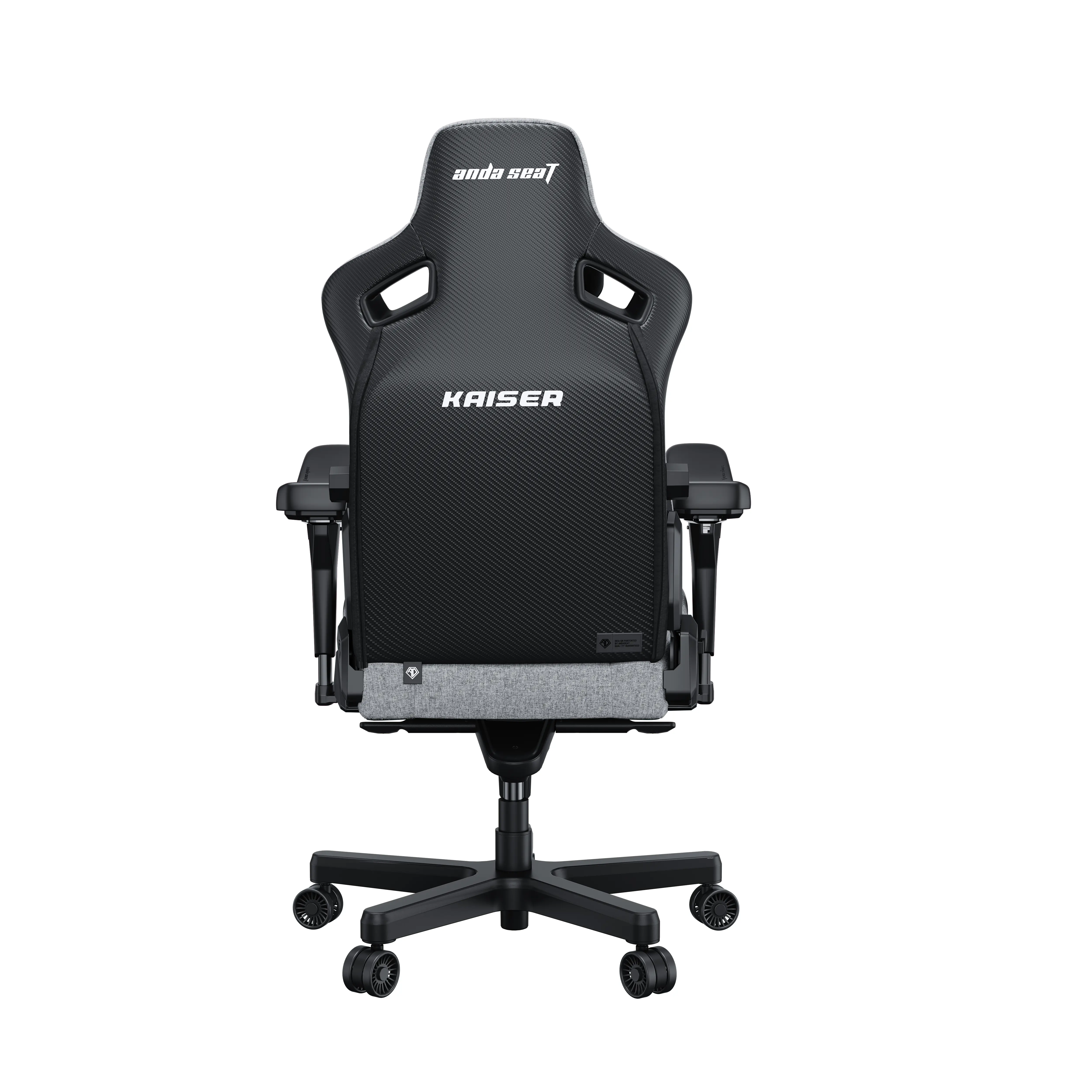 Fotel Anda Seat Kaiser 3 Pro XL Gamingowy do 200kg Tkanina Szary