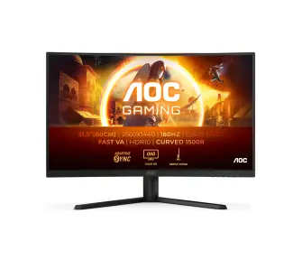 Monitor AOC CQ32G4VE 31,5" 2K Fast VA 180Hz 0,5ms MPRT Zakrzywiony Gamingowy