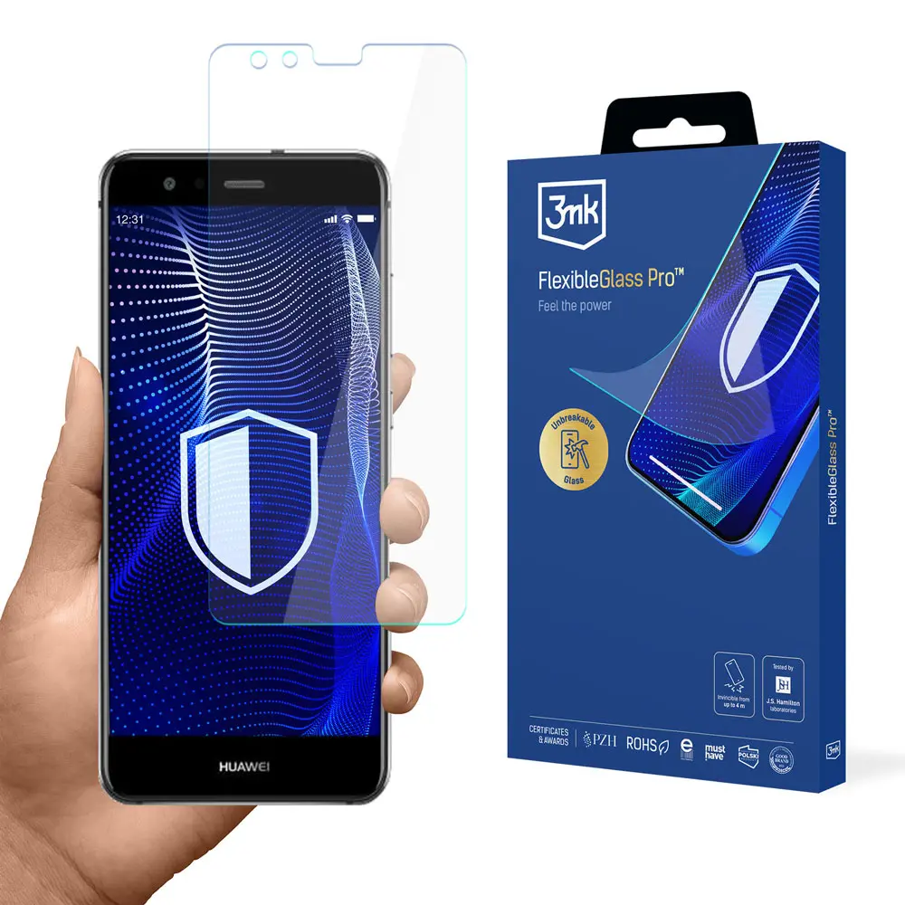 Szkło hybrydowe 3mk FlexibleGlass Pro do Huawei P10 Lite