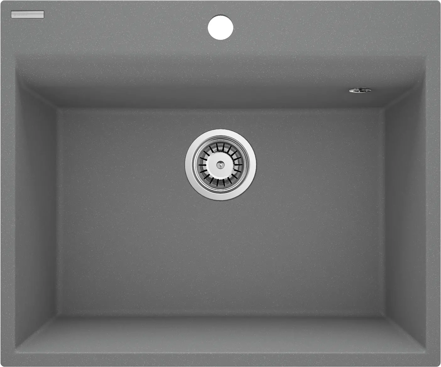 Zlewozmywak Deante Corio ZRC_S10A Granitowy Szary metalik mat