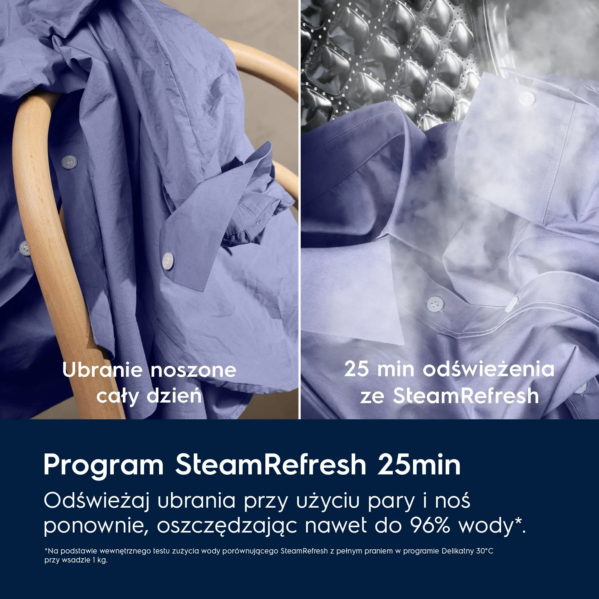 Pralko-suszarka Electrolux 800 UltraCare EW8W7607QP 63,1cm 11kg/7kg Zdalne sterowanie