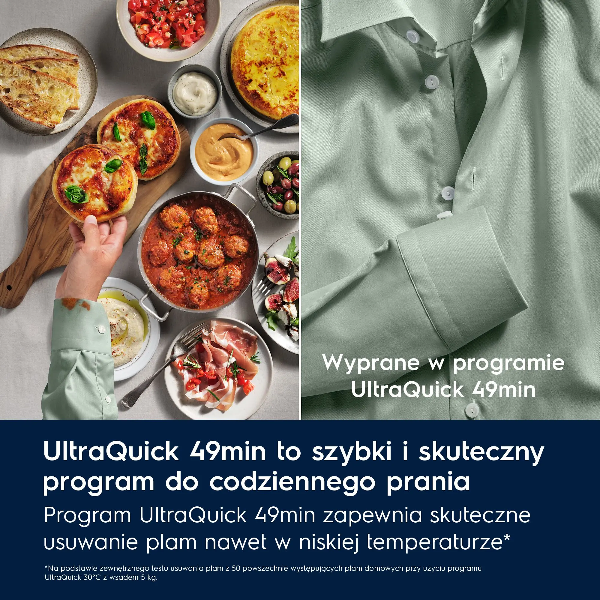 Pralko-suszarka Electrolux 800 UltraCare EW8W7607QP 63,1cm 11kg/7kg Zdalne sterowanie