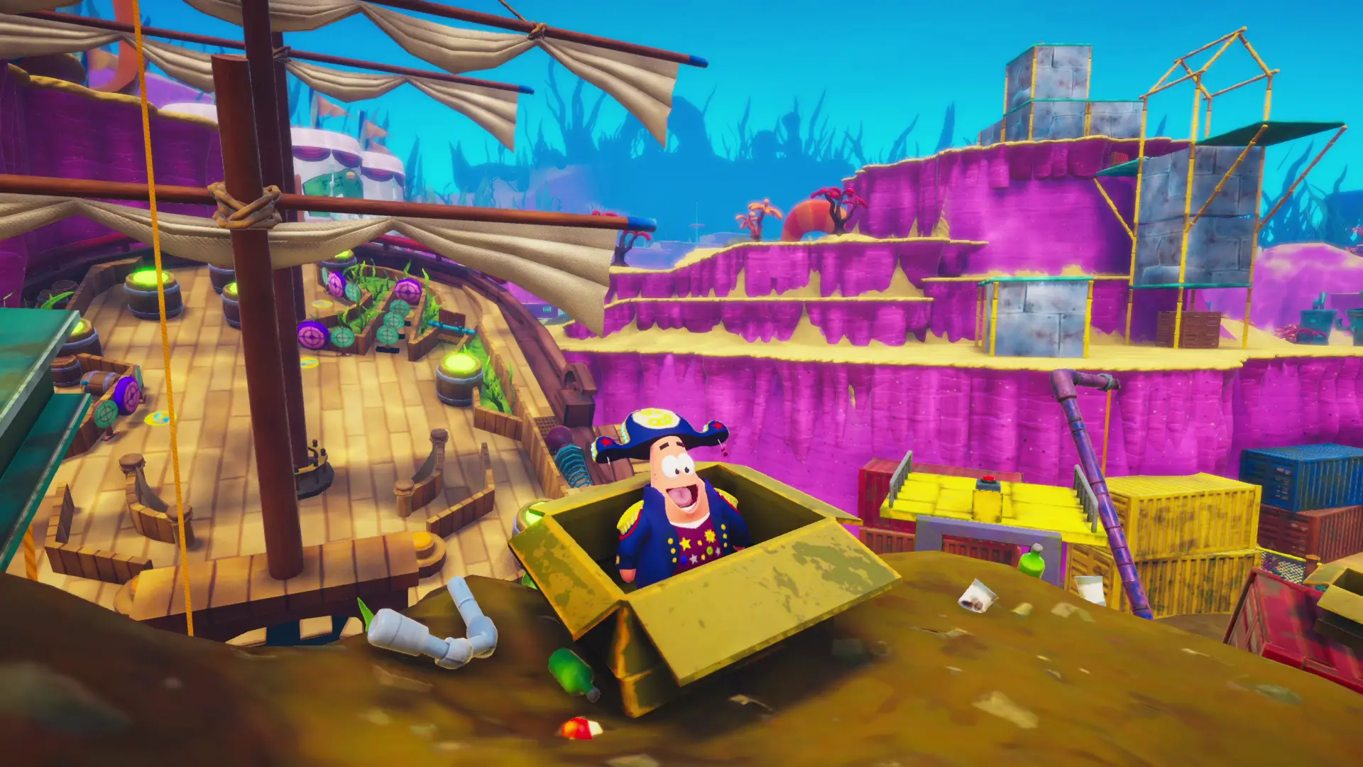 Spongebob Kanciastoporty Gra Patryka Rozgwiazdy Gra na PS5