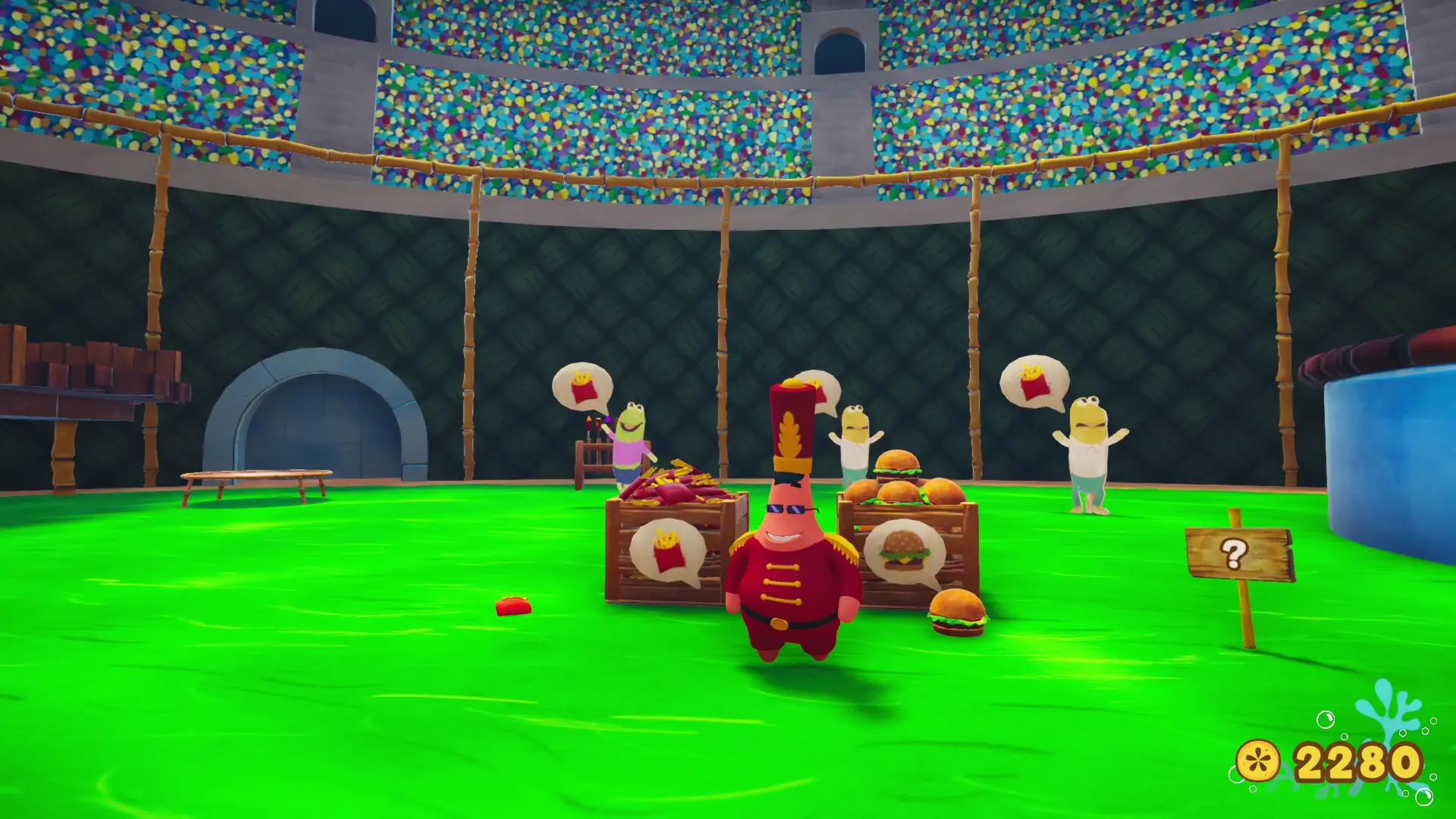 Spongebob Kanciastoporty Gra Patryka Rozgwiazdy Gra na PS5