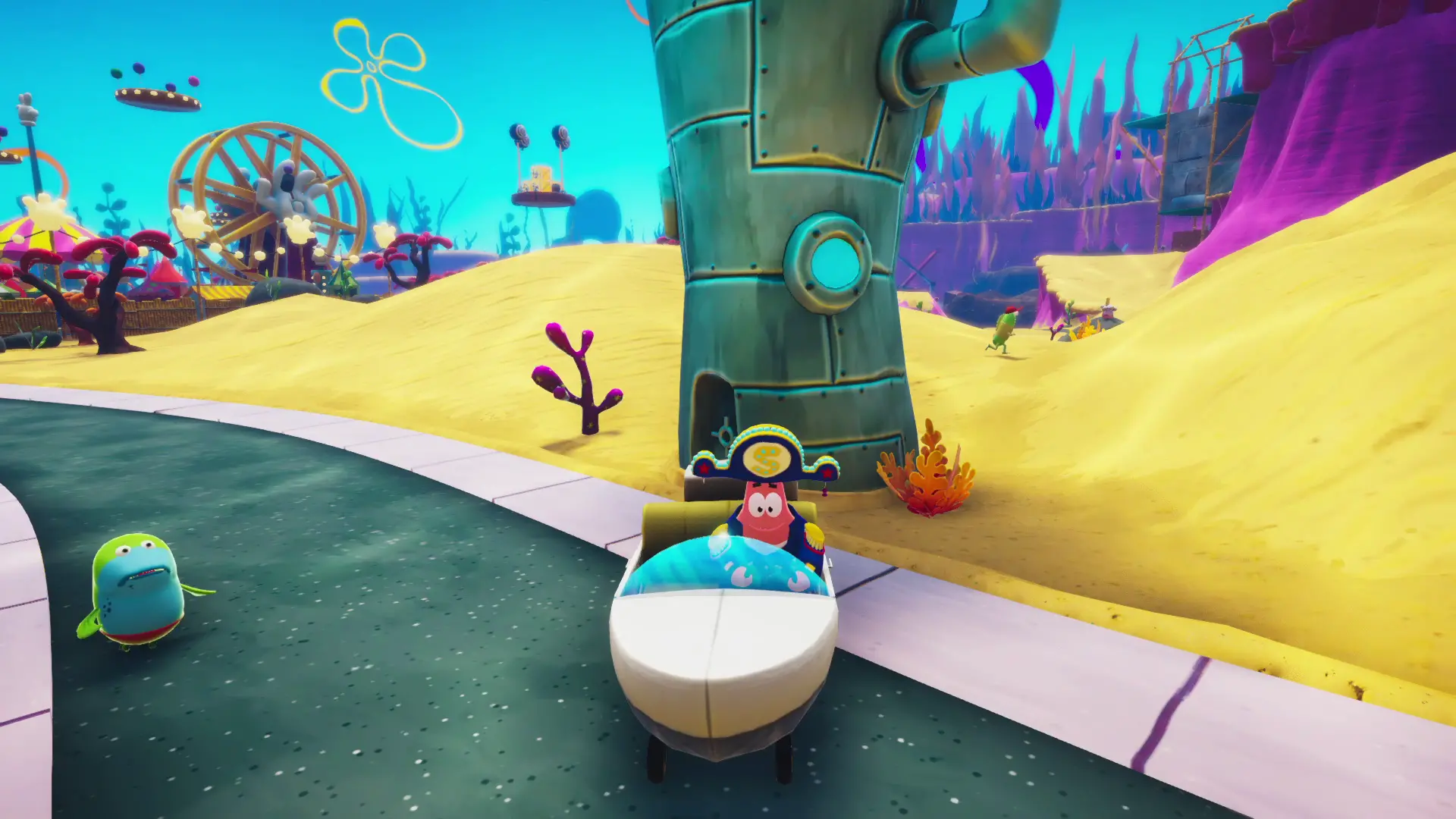 Spongebob Kanciastoporty Gra Patryka Rozgwiazdy Gra na PS5