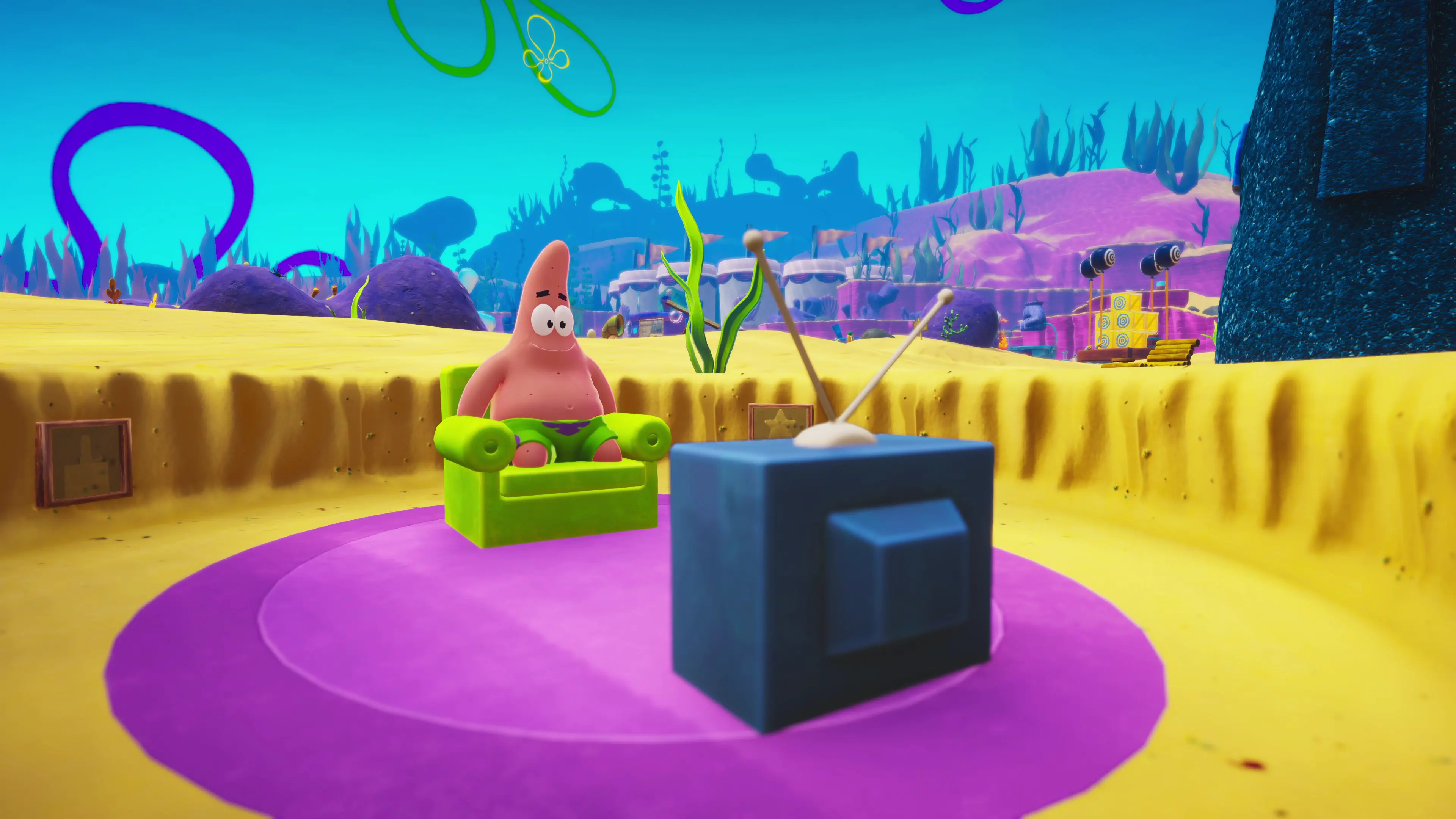 Spongebob Kanciastoporty Gra Patryka Rozgwiazdy Gra na PS5
