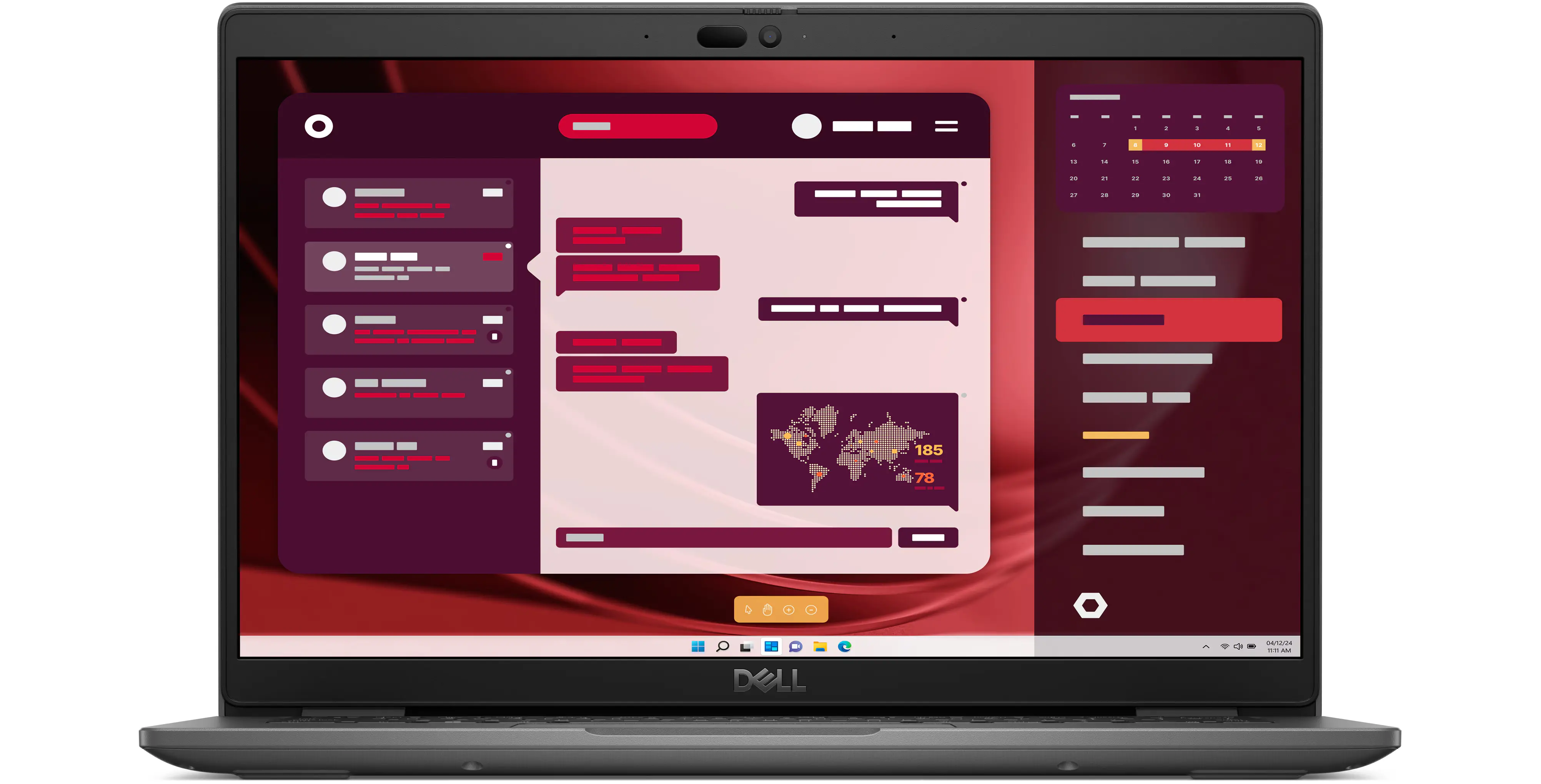 Laptop biznesowy Dell Latitude 3450 14" Core i5-1335U 8GB RAM 512GB Dysk SSD Win11 Pro Szary