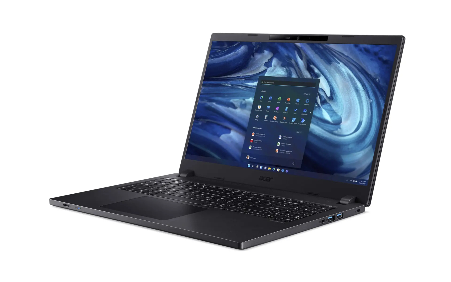 Laptop biznesowy Acer TravelMate P2 TMP215-54-53TA 15,6" i5-1235U 8GB RAM 512GB Dysk SSD Win11 Pro Czarny