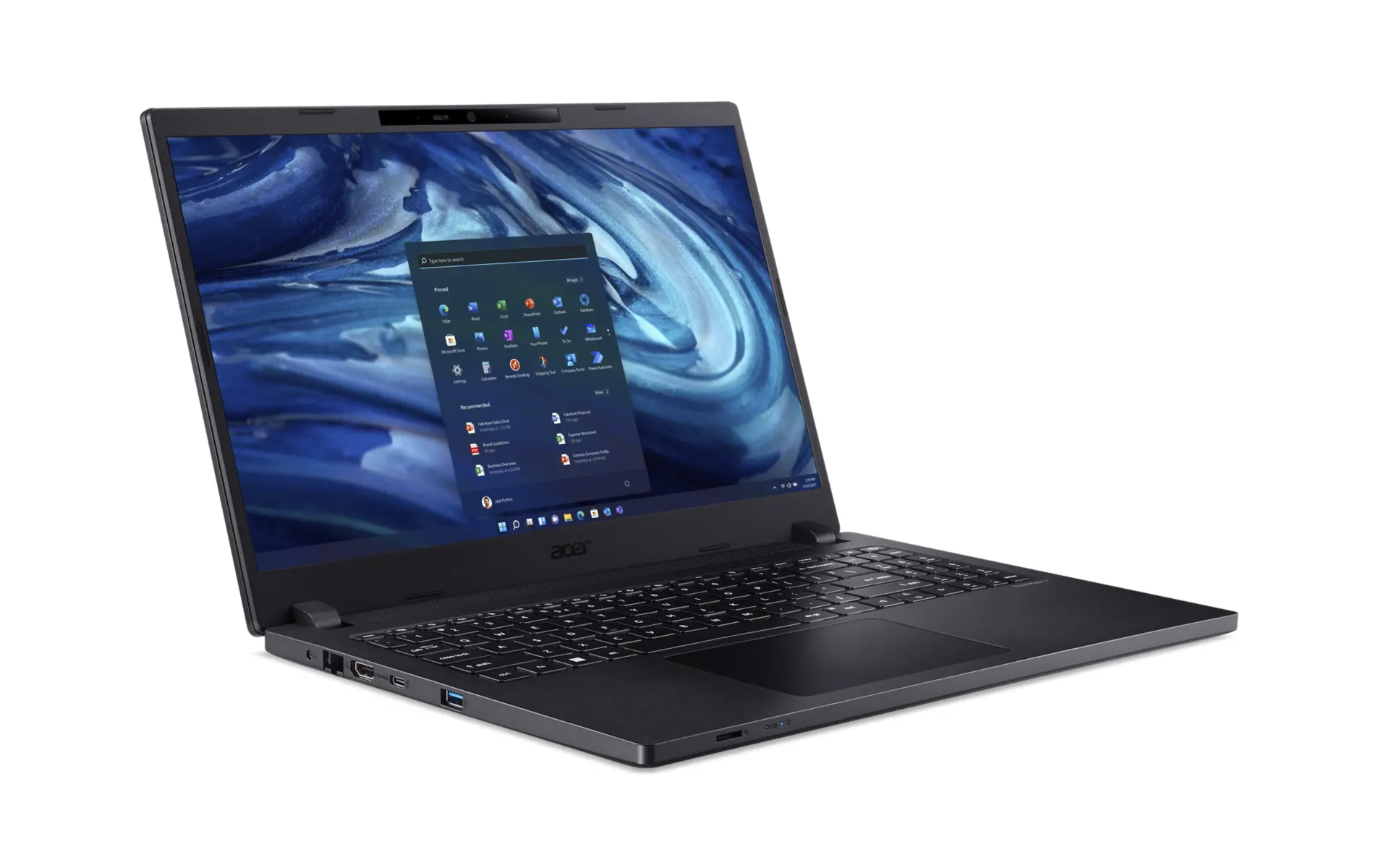 Laptop biznesowy Acer TravelMate P2 TMP215-54-53TA 15,6" i5-1235U 8GB RAM 512GB Dysk SSD Win11 Pro Czarny