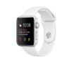 Apple Watch 2 38mm (srebrny/biały sport)