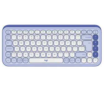 Klawiatura membranowa Logitech POP Icon Keys Fioletowy