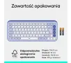 Klawiatura membranowa Logitech POP Icon Keys Fioletowy