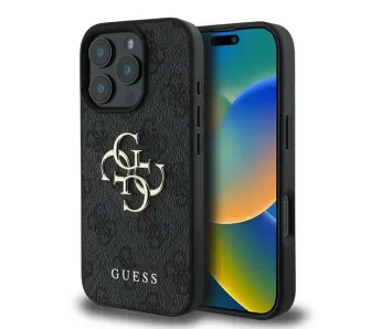 Etui Guess hardcase 4G Big Logo do iPhone 16 Pro Czarny