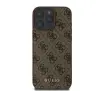 Etui Guess 4G Classic do iPhone 16 Pro Brązowy