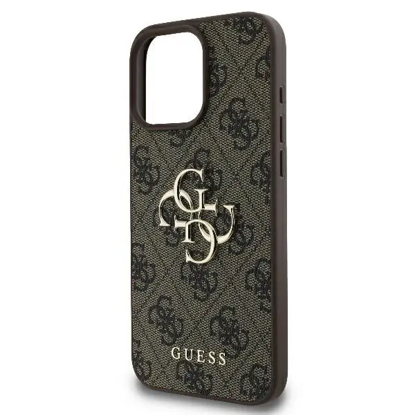 Etui Guess hardcase 4G Big Logo do iPhone 16 Pro Max Brązowy