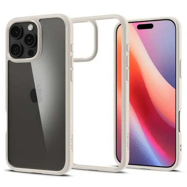 Etui Spigen Ultra Hybrid do iPhone 16 Pro Przezroczysty