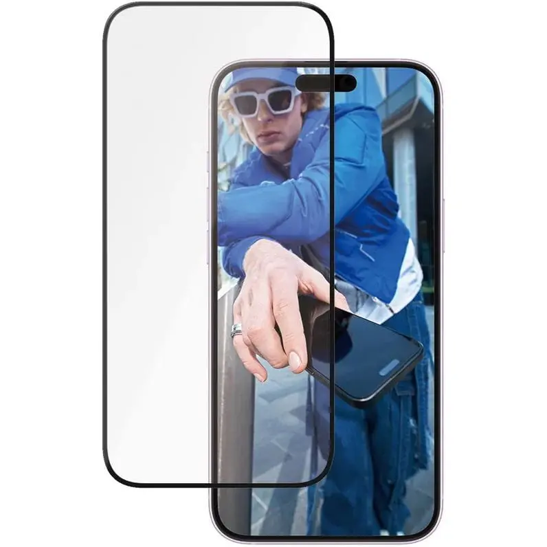 Szkło hartowane PanzerGlass Ceramic Ultra-Wide Fit + Easy Aligner do iPhone 16 Plus/iPhone 15 Plus