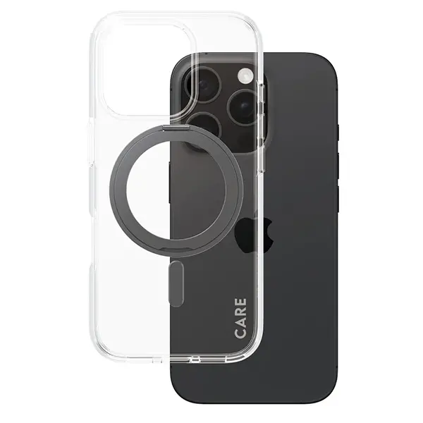 Etui PanzerGlass Kickstand Case MagSafe iPhone 16 Pro Czarny