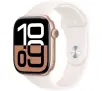 Apple Watch Series 10 GPS  46mm aluminium różowe złoto pasek sportowy w kolorze łagodnego różu S/M