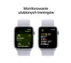 Apple Watch SE 2gen GPS koperta 40mm z aluminium Srebrny opaska sportowa Błękitny obłok