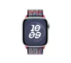 Opaska Apple sportowa Nike 46mm Niebiesko-czerwony