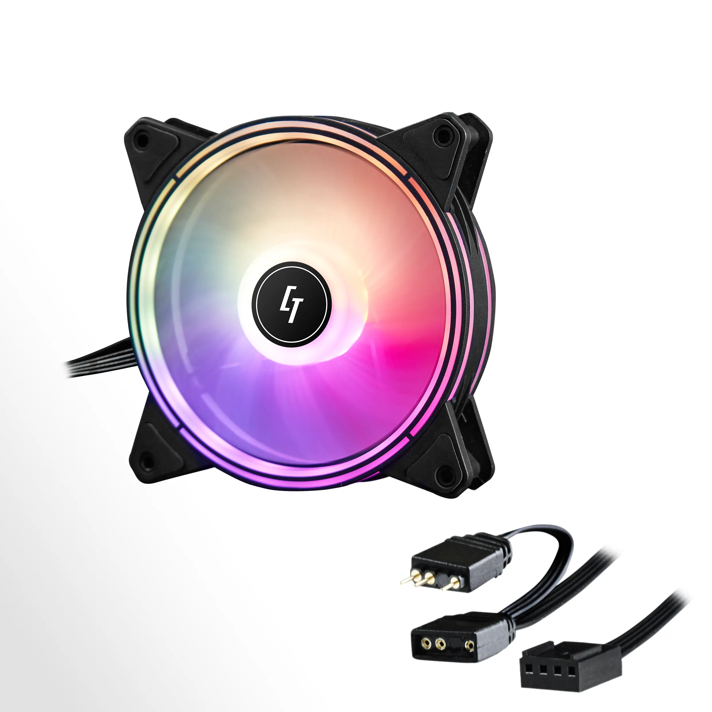Wentylator Chieftec Nova NF-1225RGB 120mm Czarny