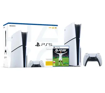 Konsola Sony PlayStation 5 Slim D Chassis (PS5) 1TB z napędem + EA SPORTS FC 25