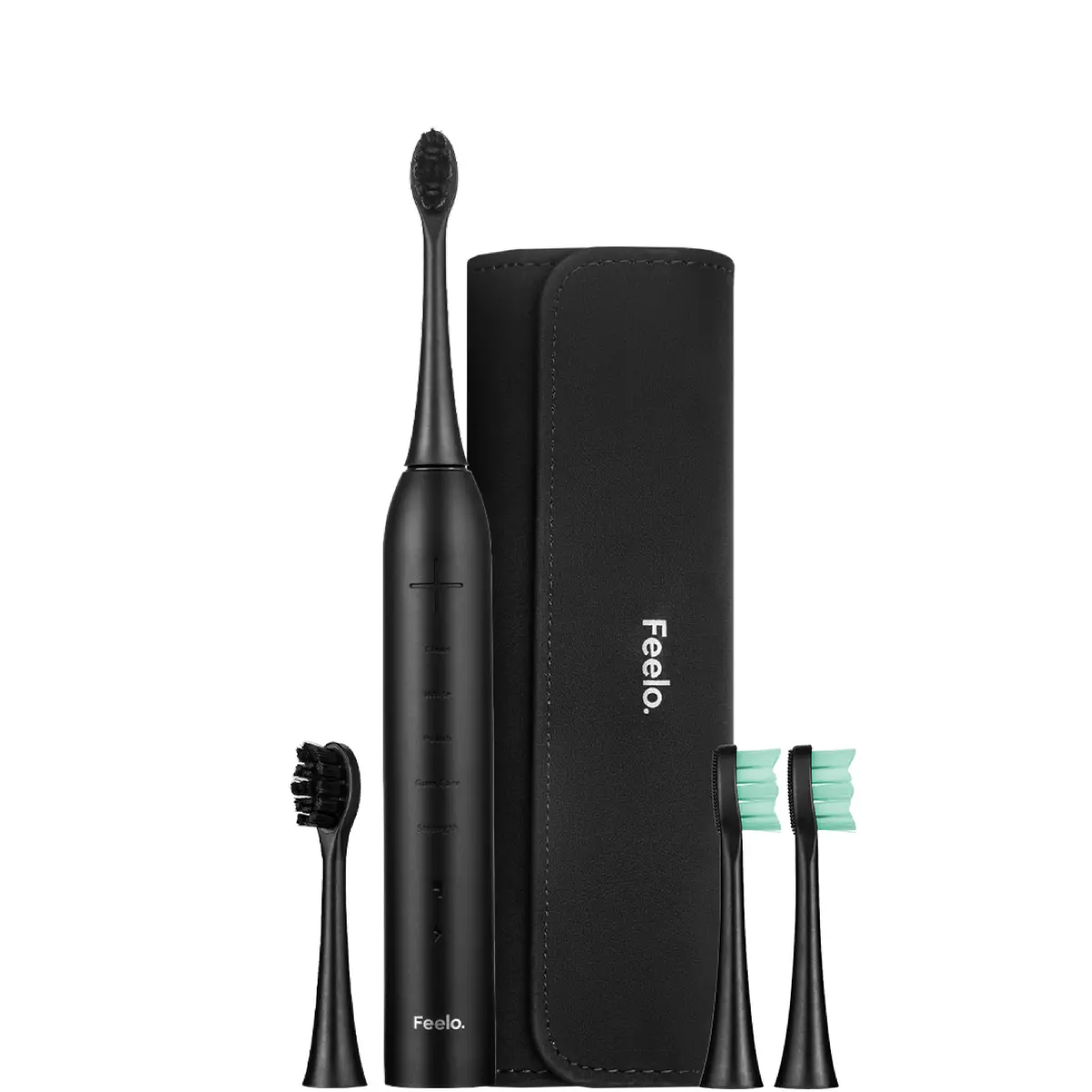 Szczoteczka soniczna Feelo Pro Premium Set Czarny