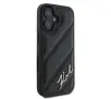 Etui Karl Lagerfeld Quilted Signature iPhone 16 Plus Czarny