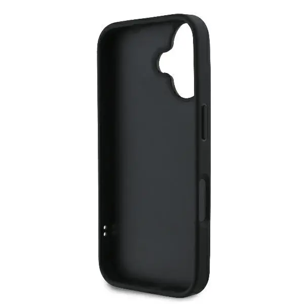 Etui Karl Lagerfeld Quilted Signature iPhone 16 Plus Czarny
