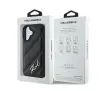 Etui Karl Lagerfeld Quilted Signature iPhone 16 Plus Czarny