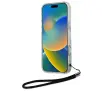 Etui Karl Lagerfeld IML Zebra Pattern & Cord iPhone 16 Pro Czarny