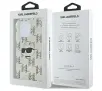 Etui Karl Lagerfeld IML Choupette Head Electroplated do iPhone 16 Pro Przezroczysty