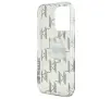 Etui Karl Lagerfeld IML Choupette Head Electroplated do iPhone 16 Pro Przezroczysty